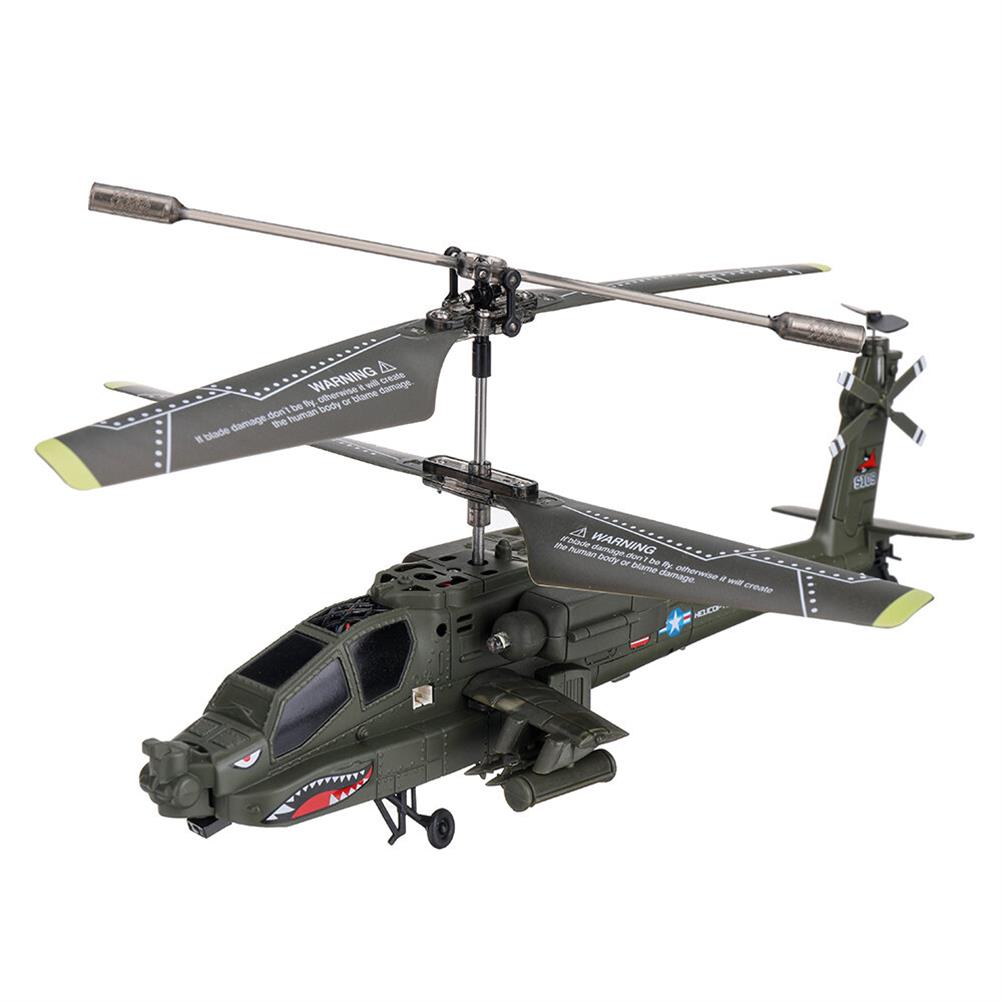 RC1966587 - SYMA S109G 3.5CH Beast RC Helicopter RTF AH-64 Military Model Kids Toy