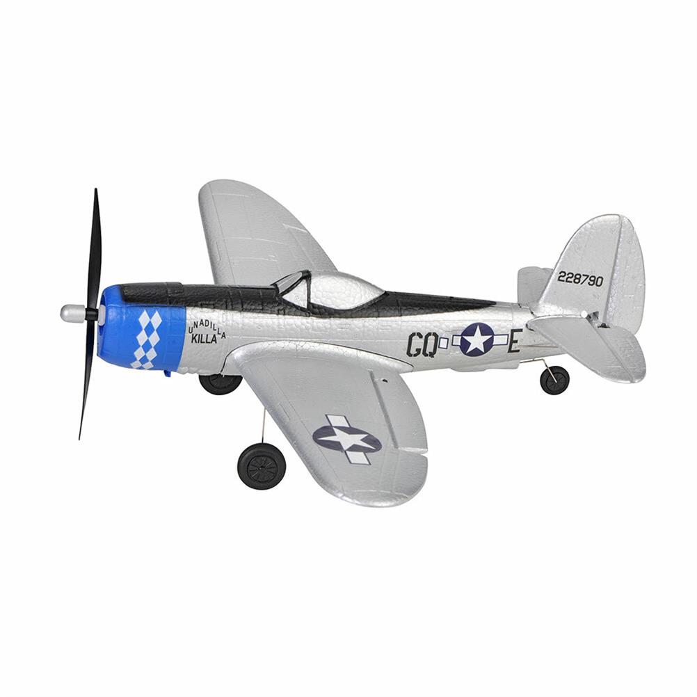 TOP RC HOBBY 402mm Mini P47 2.4G 4CH 6-Axis Gyro One Key Aerobatics U-Turn EPP Scaled Warbird RC Airplane RTF for Beginners Compatible OpenTX Transmitter - Image 7