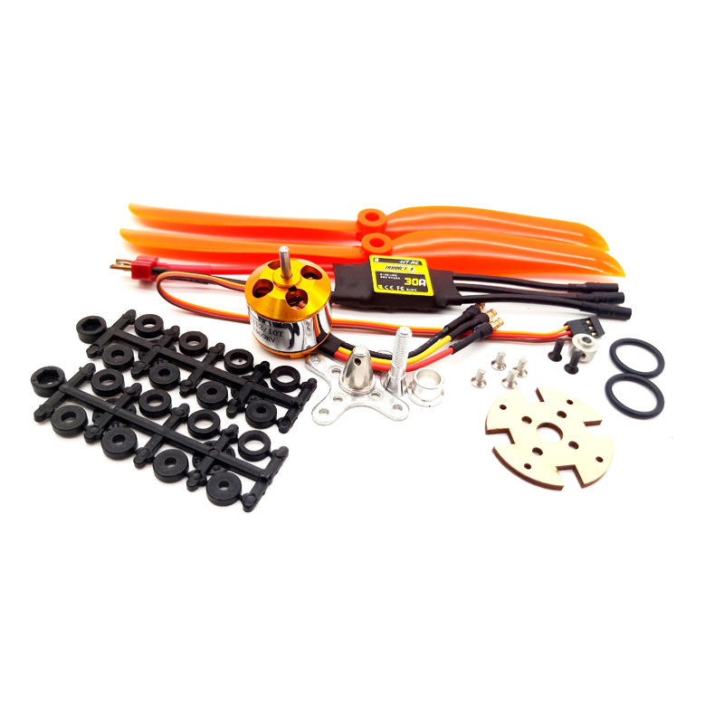 SKYBG1615389 - XXD A2212 2212 1000KV KV1000 Brushless Motor+30A ESC+1060 Prop Blade Propeller RC Power System Combo for RC Drone Airplane Support 2s-4s