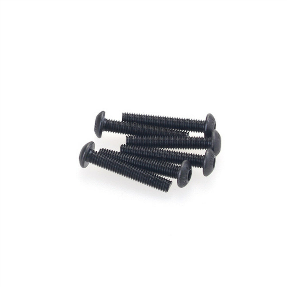 SKYBG1636405 - 18PCS ZD Racing 8079 M3 M4 Button Head Screw for 9116 08427 1/8 RC Car Spare Parts