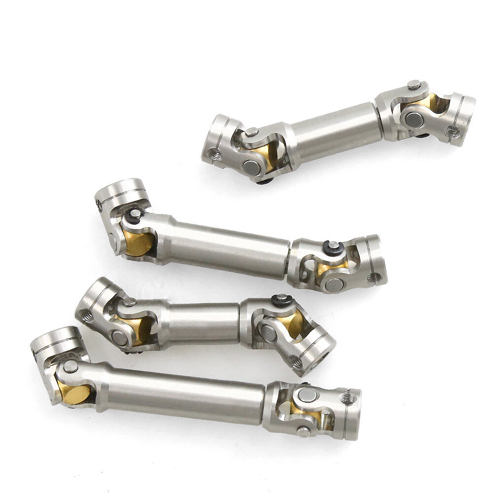 SKYBG1966981 - Upgraded Metal Drive Shaft CVD Universal Joint for 1/14 TAMIYA Crawler Truck Trailer RC Car Vehicles Model Spare Parts