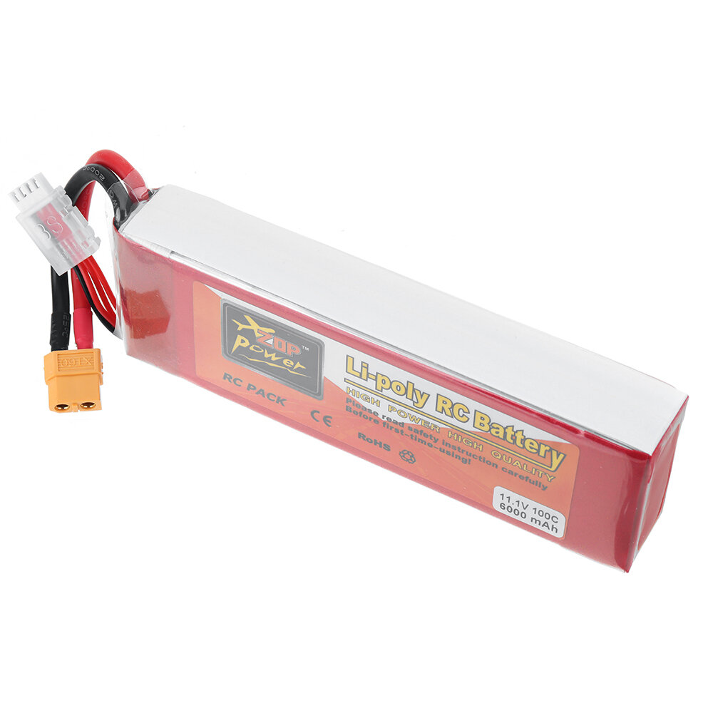 SKYBG1979934 - ZOP POWER 11.1V 6000mAh 100C 3S LiPo Battery XT60 Plug for RC Drone