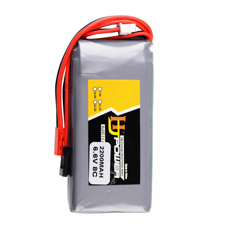 SKYBG1987352 - 6.6V 2200mAh 8C Li-Fe Battery for 14SG 18SZ 16SZ T8J Transmitter