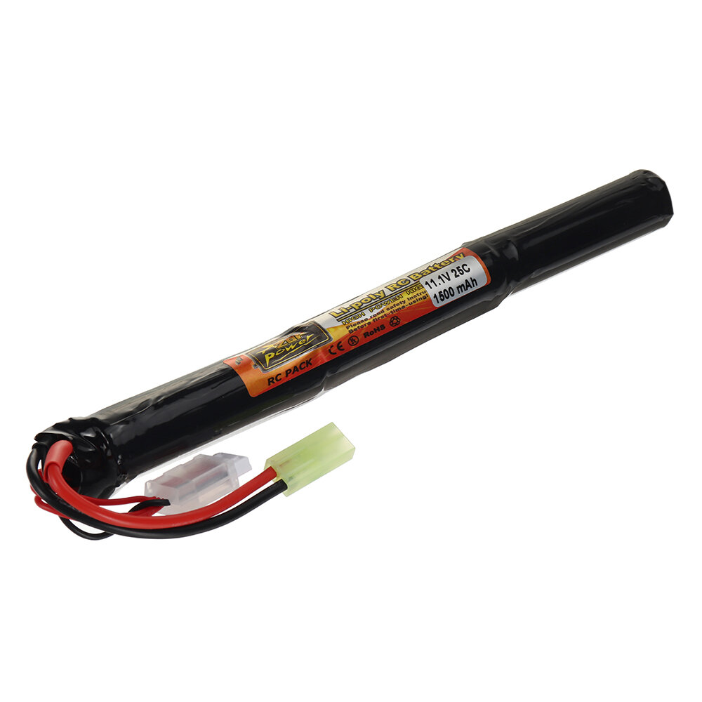 SKYBG1988315 - ZOP Power 11.1V 1500mAh 25C 3S LiPo Battery Tamiya Plug