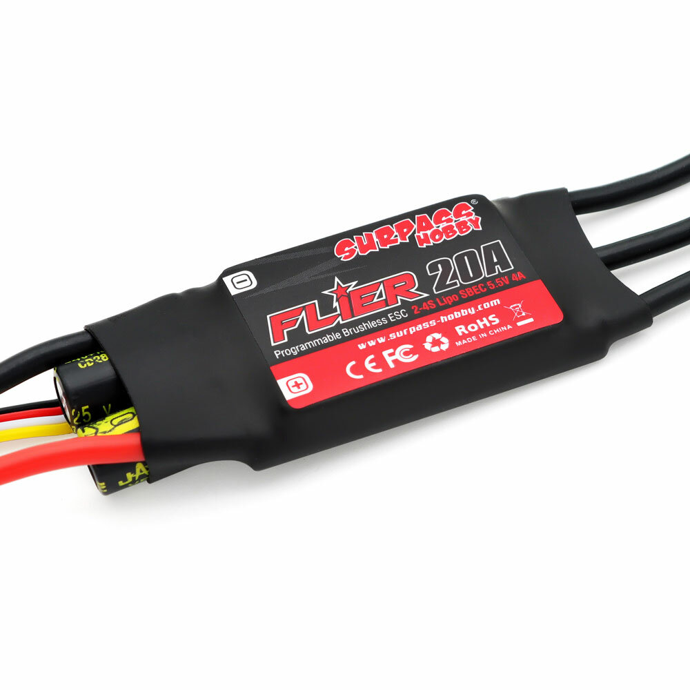 SKYBG1992680 - SURPASS-HOBBY FLIER Series New 32-bit 20A Brushless ESC