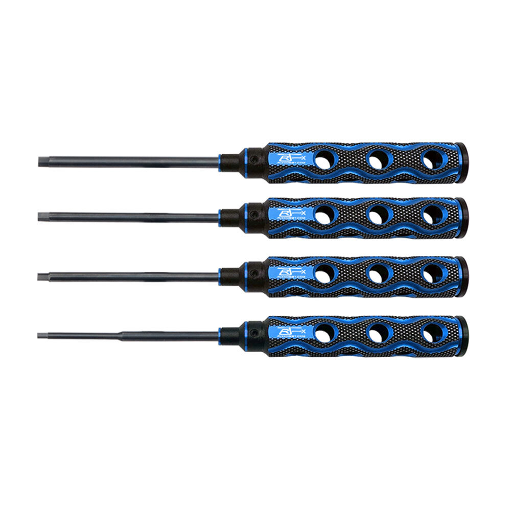 SKYBG1999189 - RJX 4PCS Hollow Handle Hex Screw driver Tools Kit Set 1.5mm / 2.0mm / 2.5mm / 3.0mm for RC Models Car Boat Airplane