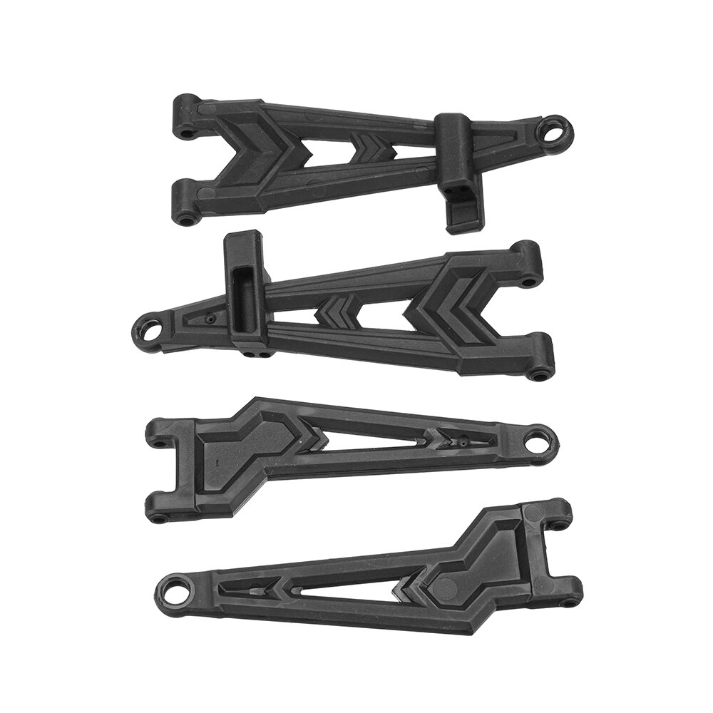 SKYBG2004394 - 4PCS HBX 2996A 1/10 RC Car Parts Suspension Upper Lower Arm Left Right Front/Rear Vehicles Models Spare Accessories T2006T/T2007