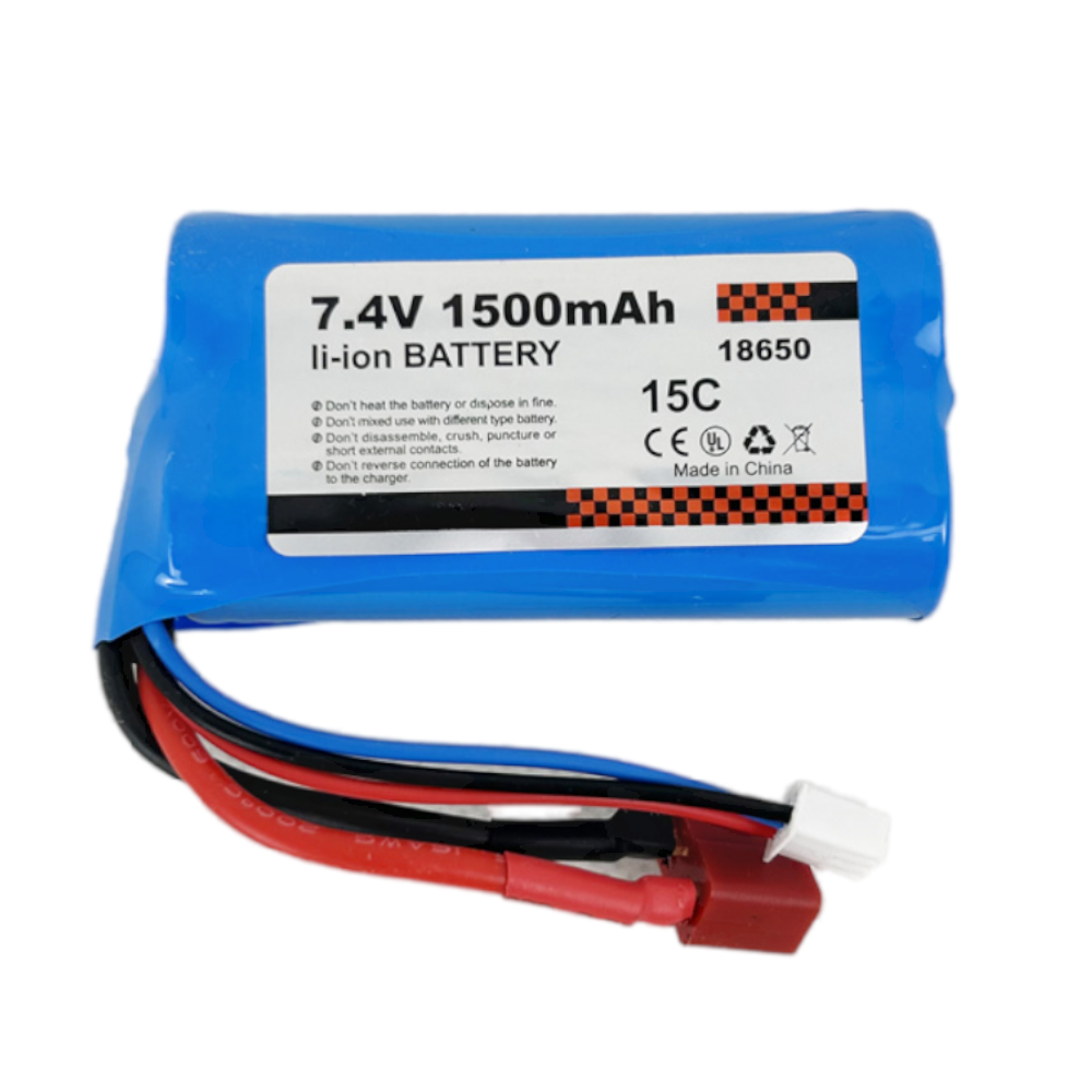 SKYBG2006712 - ZLL SG116 SG216 PRO/MAX 1/16 Drift RC Car Parts 7.4V 1300mAh/1500mAh 15C 2S Li-ion Battery T Plug 18650 Vehicles Models Spare Accessires