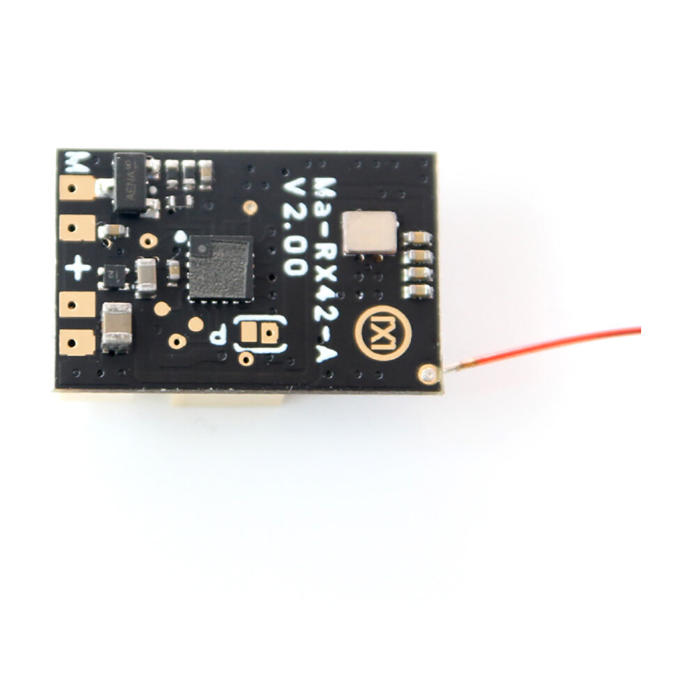 SKYBG2009330 - MA-RX42 4CH AFHDS 2A PWM Micro Compatible Receiver Built-in 5A Brushed ESC for Flysky Radio Transmitter RC Airplane