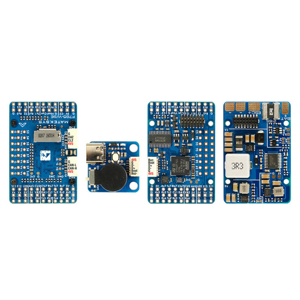 SKYBG1890404 - Matek Systems F765-WSE STM32F765VIh6 Flight Controller Built-in OSD for RC Airplane Fixed Wing