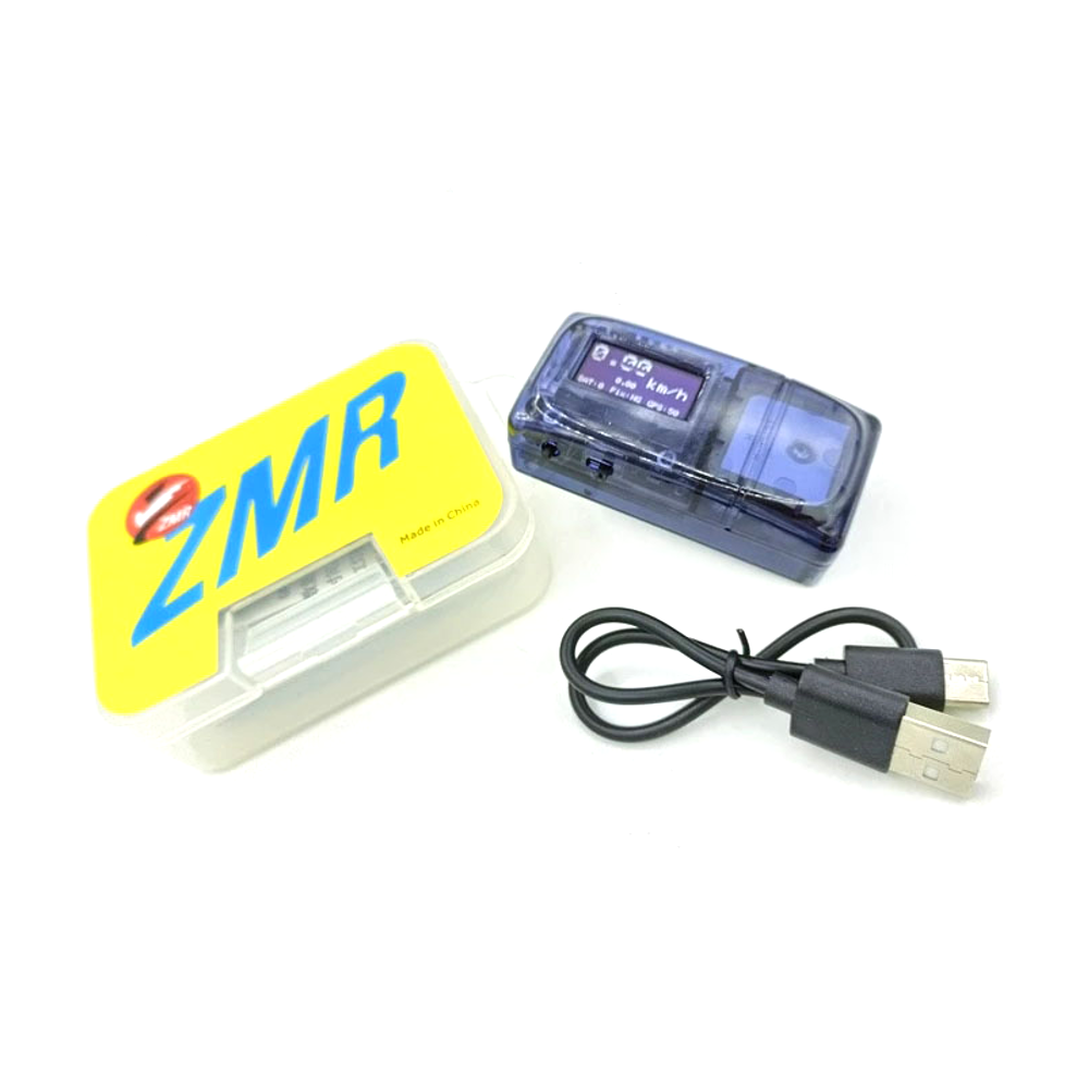 SKYBG1981158 - ZMR GPS Speed Detector Speedometer Built-in LiPo Battery for RC Model Airplane