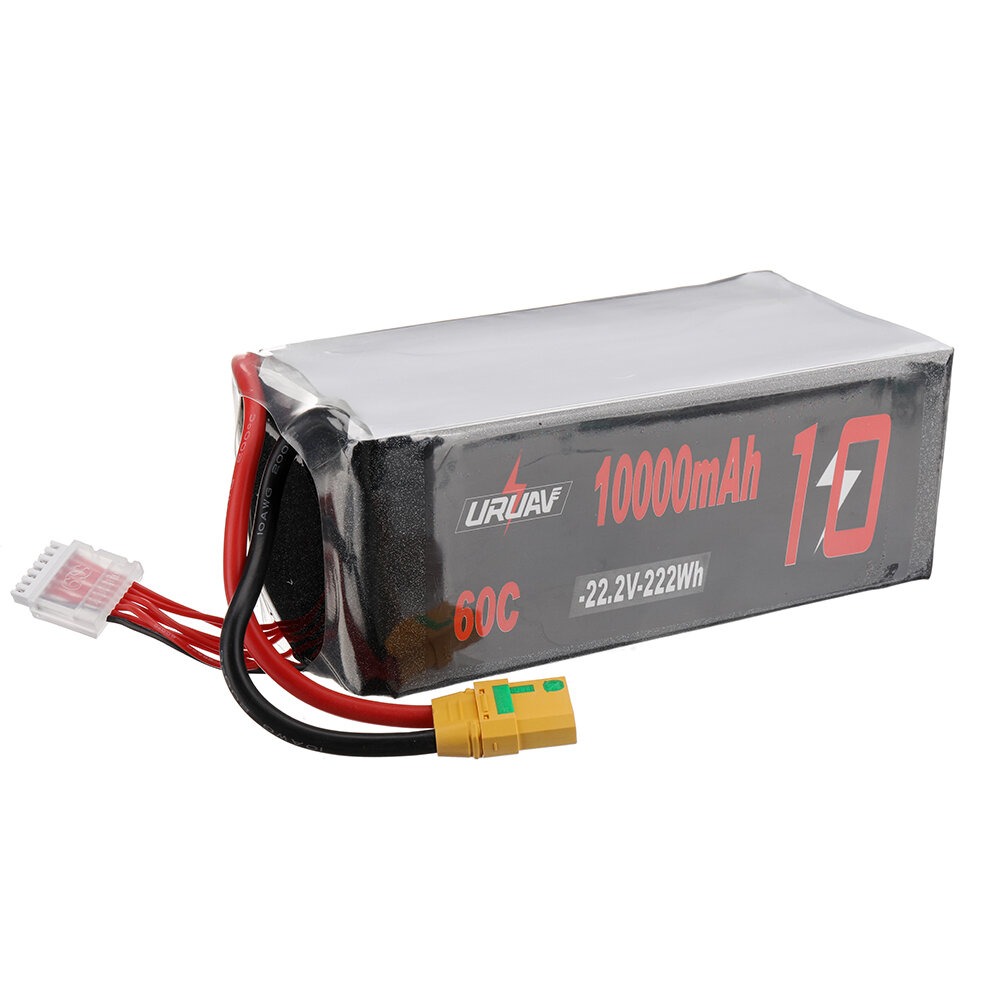 SKYBG1985722 - URUAV 22.2V 10000mAh 60C 6S LiPo Battery XT90 Plug for RC Drone