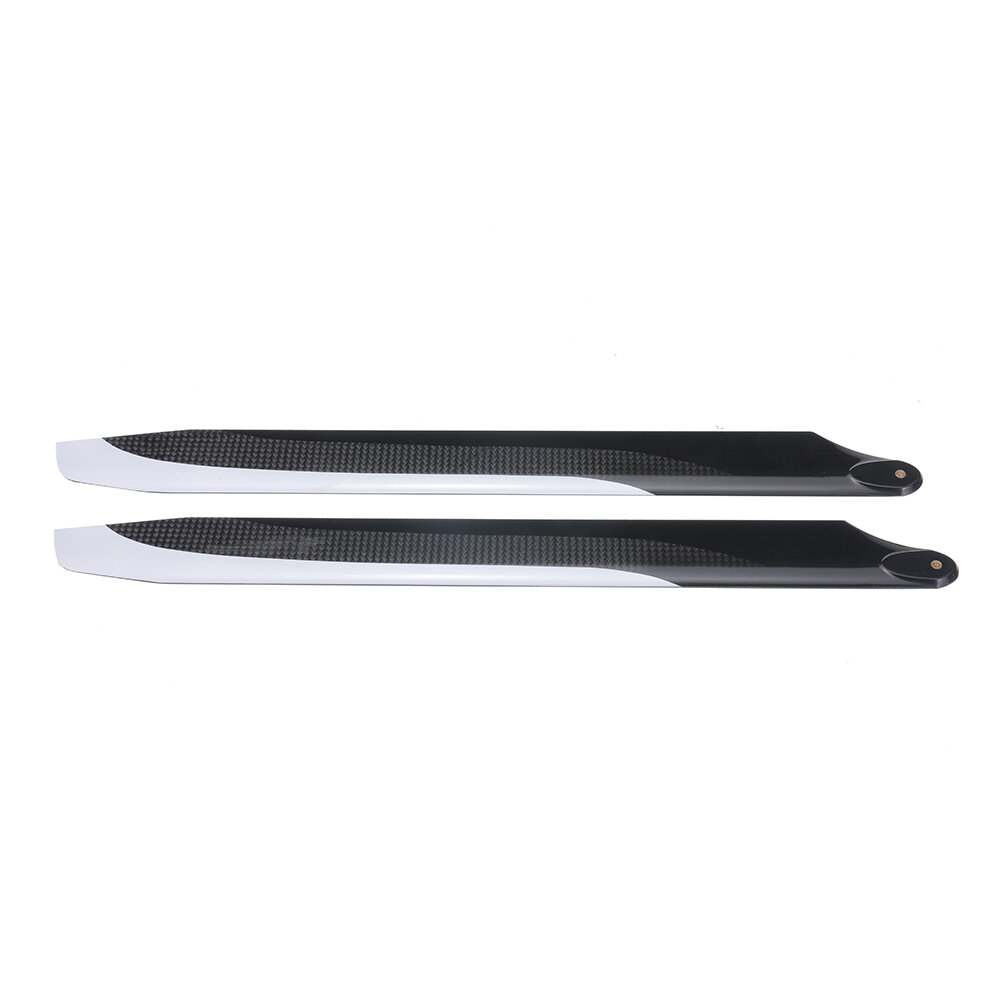 SKYBG1999015 - 1pair PUDU 350mm Carbon Fiber Main Rotor Blade Propeller For RC Helicopter