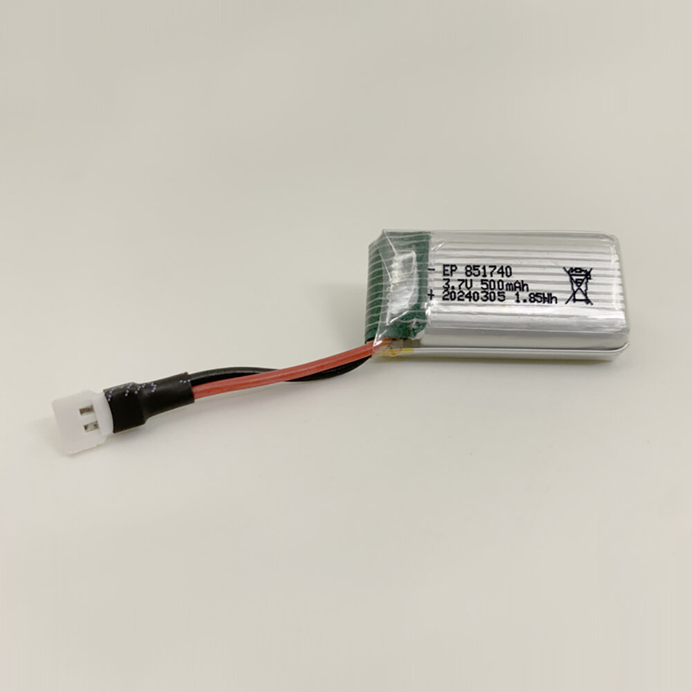 SKYBG2010131 - 3.7V 500mAh LiPo Battery Spare Parts for QIDI-560 Maule M7 510mm Wingspan RC Airplane