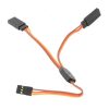 Amass 10PCS 15cm Y Servo Cable Lead Splitter for JR Spektrum HITEC, 22 AWG, Multirotor Applications