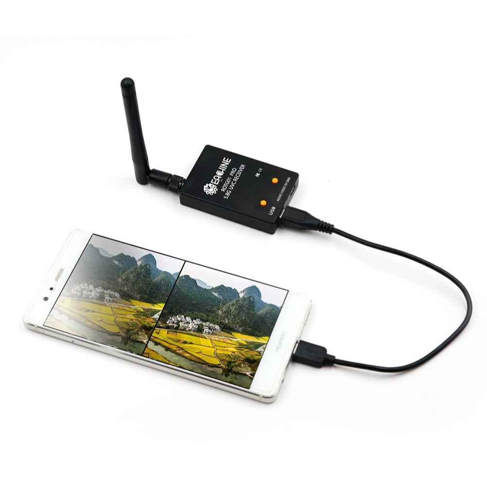 Eachine ROTG01 Pro UVC OTG 5.8G 150CH FPV Receiver with Audio for Android Smartphones
