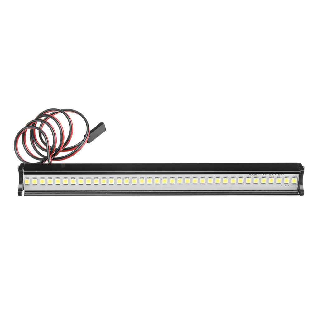 36LED Super Bright Roof Light Bar for 1/10 TRX4 SCX10 90046 RC Crawler Car, Adjustable Mount - Image 3