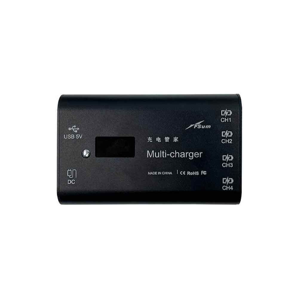 FSUM Intelligent Multi-Charger Fast Charging Adapter for Hubsan ACE PRO SE Blackhawk2 RC Drone