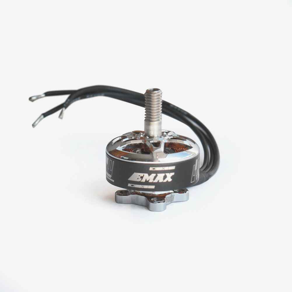 EMAX RSIII 2306 Brushless Motor for FPV Racing Drones, 1800KV/2100KV/2500KV, 3-6S Compatible, Titanium Shaft, Anodized Finish