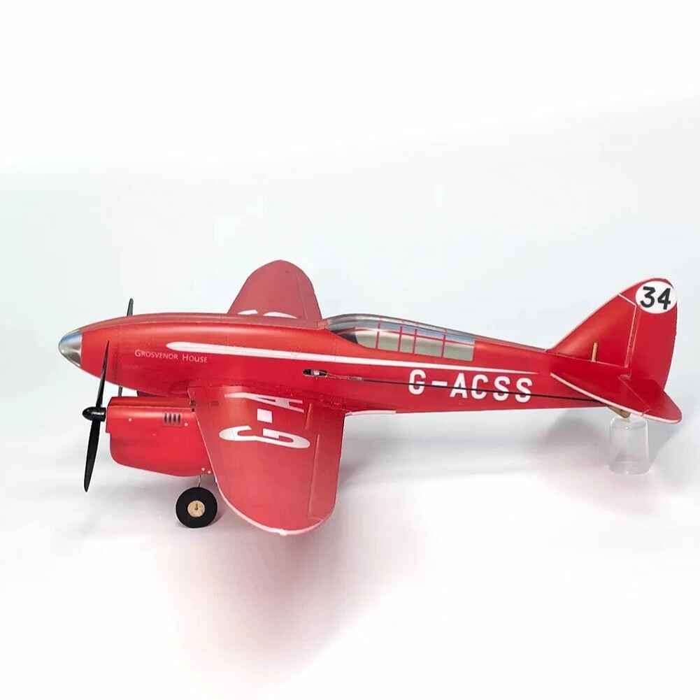 MinimumRC DH.88 Dual Motor 460mm Wingspan KT Foam FPV RC Airplane KIT with Motors - Image 4