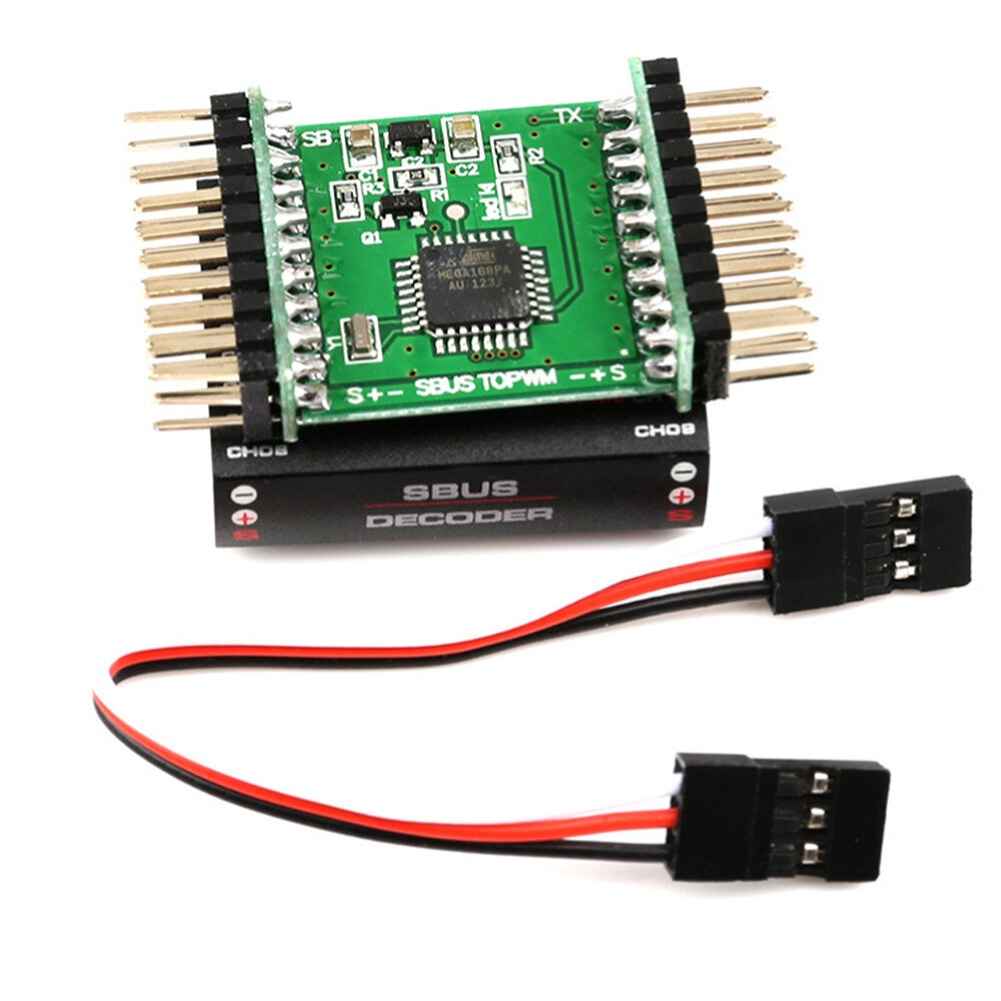 16CH SBUS to PWM/PPM Decoder Signal Converter for Futaba FrSky Receiver, Supports PC Settings