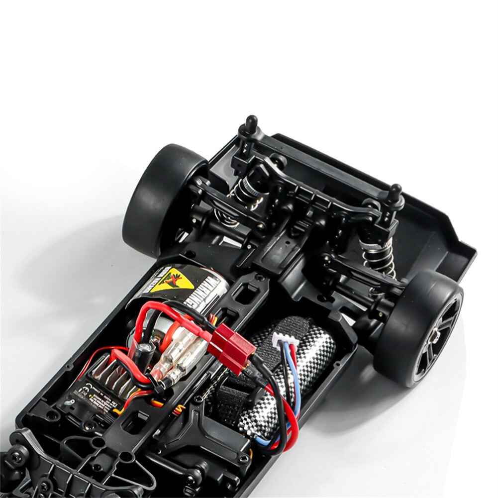 HBX HAIBOXING 2103 RTR 1/14 4WD Drift RC Car with LED Lights and Gyro, High Speed 30km/h, 2.4G Remote Control, Red and Green