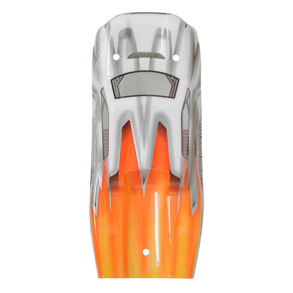 HBX M16066/M16067 Body Shell with Sticker for 1/16 RC Car, Orange and Green, Compatible with HBX 16890/16890A Models - Image 2