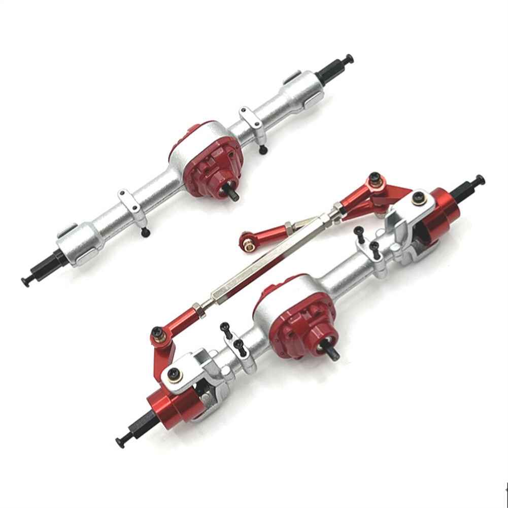 2PCS Upgraded Metal Bridge Axle Assembly for MNRC MN82 MN78 MN168 MN80 TOYOTA Land Cruiser LC79 1/12 RC Cars