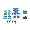 Upgraded Metal Parts Set for Wltoys 1/28 RC Cars - Suspension Arm, Shock Absorber, Damper