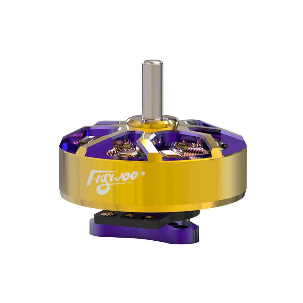 FLYWOO ROBO 1003 14800KV Brushless Motor, 1.5mm Shaft, Dual Bearing, 1-2S for FPV RC Racing Drone, 4PCS