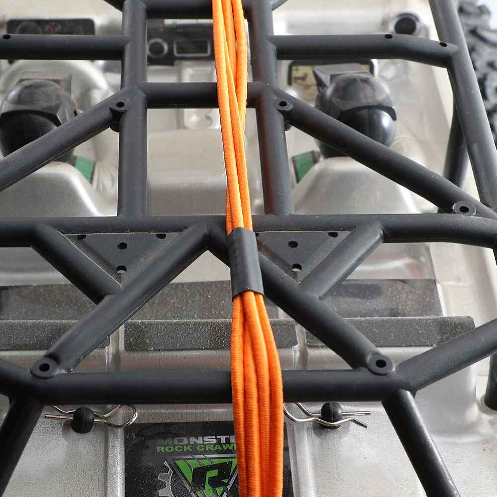 RC Crawler Car Winch Strap Set for Axial SCX10 I II III TRX4 D90 TF2 WPL MN99S - 4 in 1 Rescue Hook - Image 9