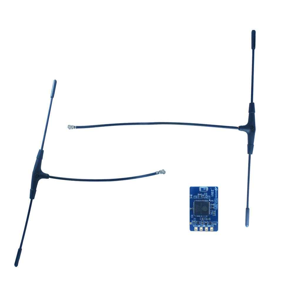 BAYCK 915Mhz Dual Core RX Long Range TCXO Diversity Receiver with Antenna for FPV Racing Drones