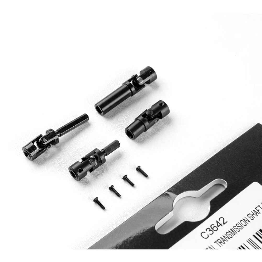 Upgraded Metal Connecting Linkage Rods/Drive Shaft Set for Land Rover Camel FMS FCX24M 1/24 RC Cars - Image 2
