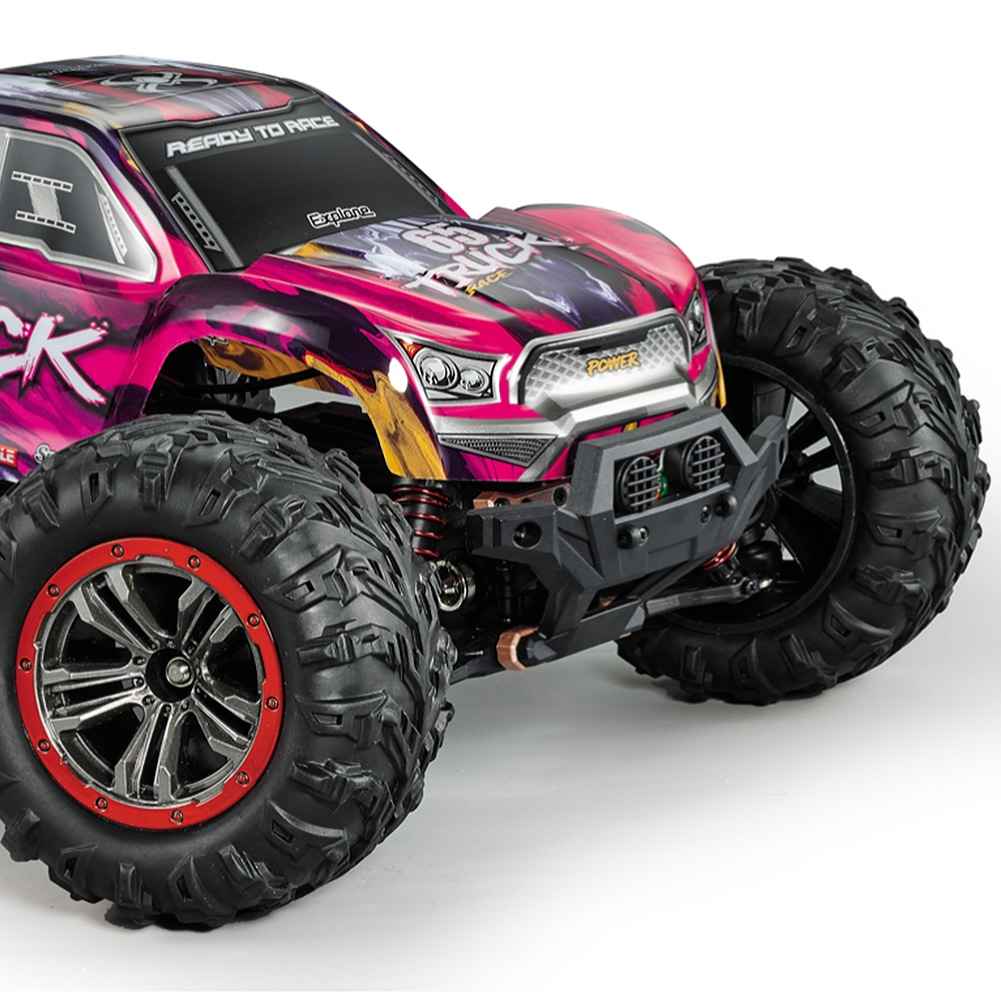 Xinlehong XLH Q601 1/10 4WD Brushless High Speed RC Car, Off-road with LED Lights, 2.4G Transmitter, 52km/h - Image 8