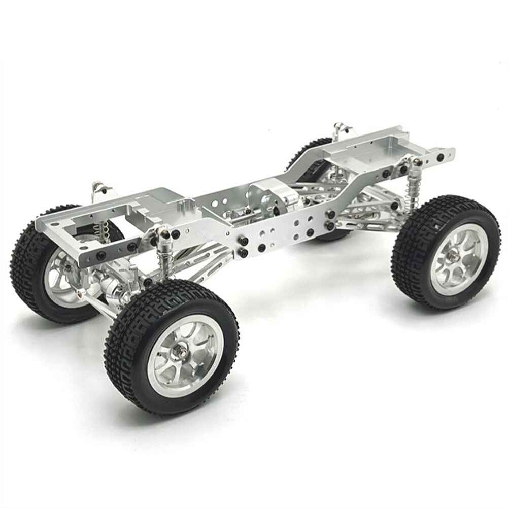 Upgraded Metal Frame Front Rear Door Axle for MNRC MN168 1/12 RC Cars, Compatible with Land Rover Models - Image 2