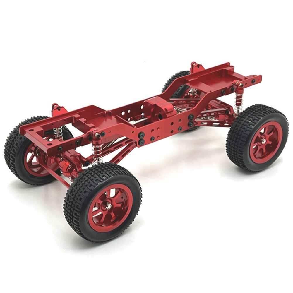 Upgraded Metal Frame Front Rear Door Axle for MNRC MN168 1/12 RC Cars, Compatible with Land Rover Models - Image 3