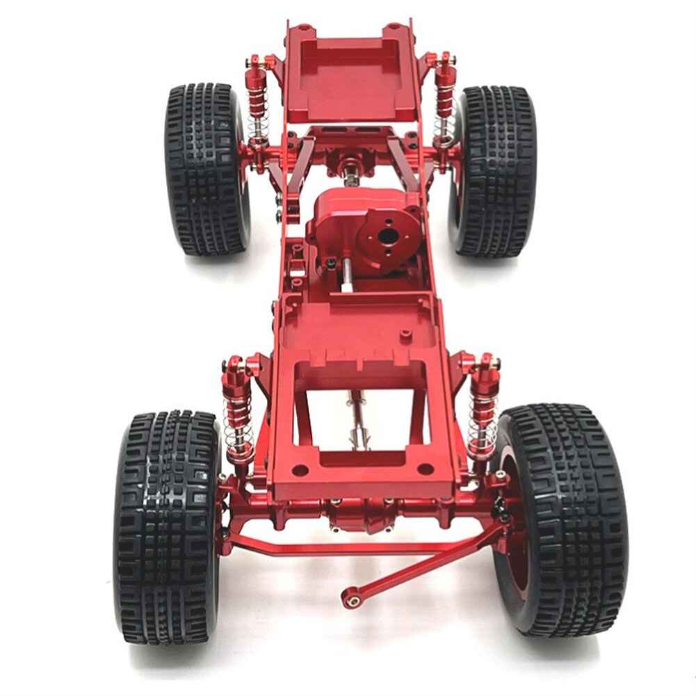 Upgraded Metal Frame Front Rear Door Axle for MNRC MN168 1/12 RC Cars, Compatible with Land Rover Models - Image 4