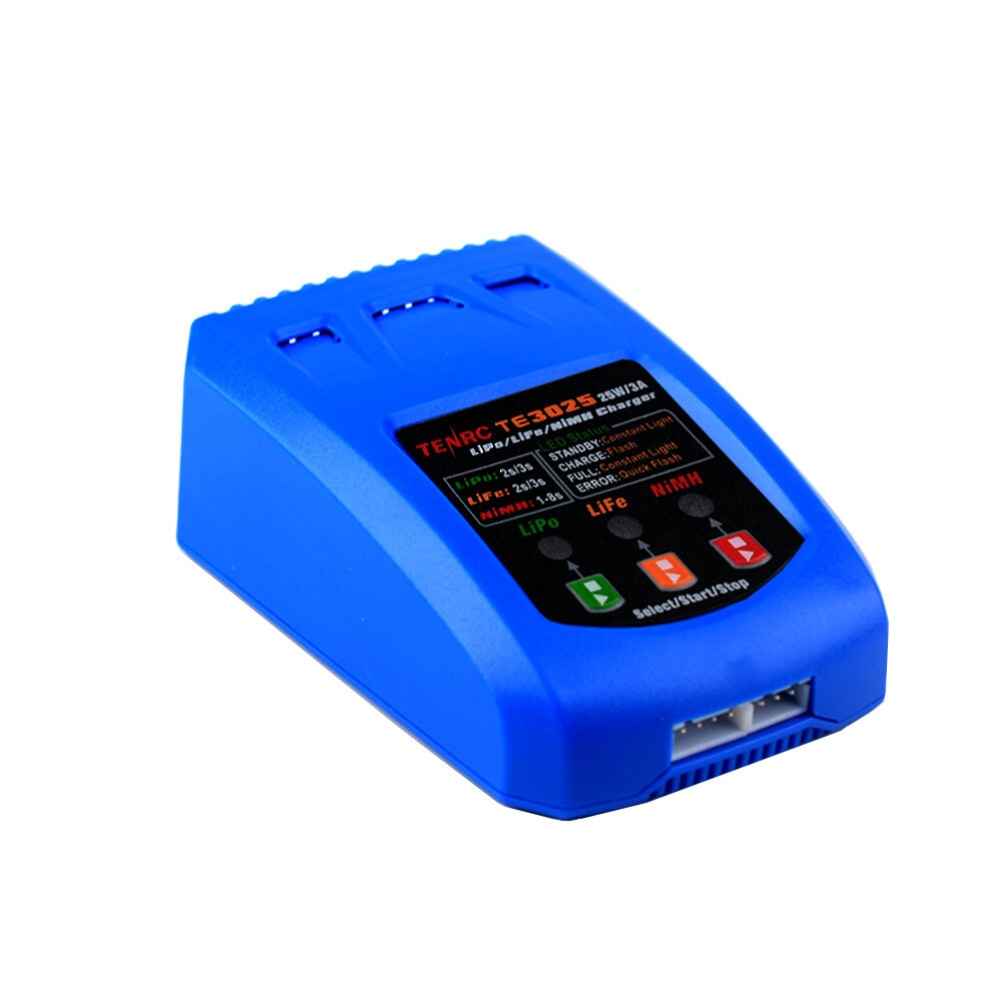 TENRC TE3025 25W/3A Battery Balance Charger for 2-3S Lipo and 1-8S NIMH Batteries - Image 5