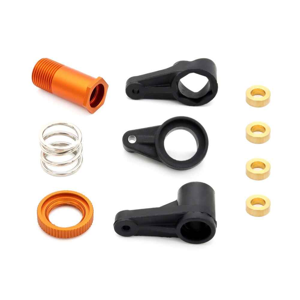 ZD Racing MT16 1/16 RC Car Steering Connecting Plate Set, Nylon & Aluminum Alloy, Compatible with MT16 Monster Truck