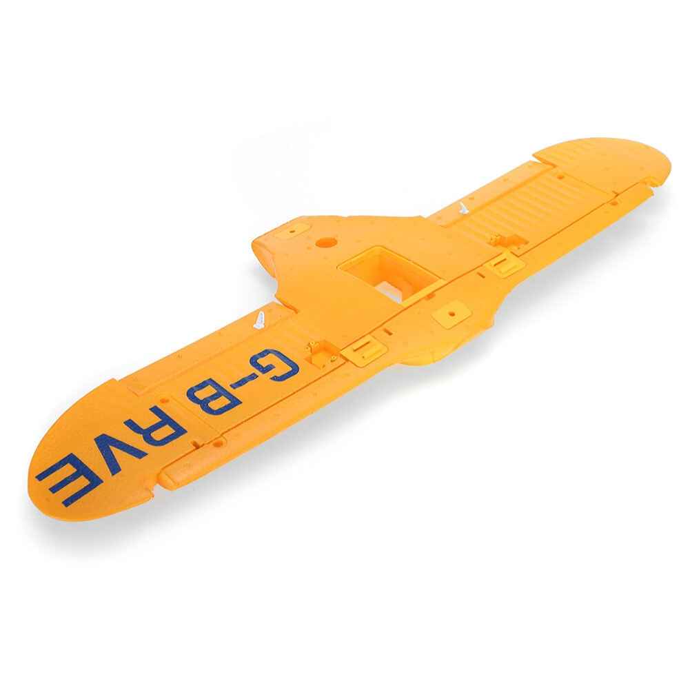 XK A300-Beech D17S 550mm RC Airplane Lower Wing, EPP Material, Red/Yellow - Image 2