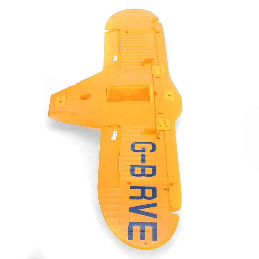 XK A300-Beech D17S 550mm RC Airplane Lower Wing, EPP Material, Red/Yellow - Image 3