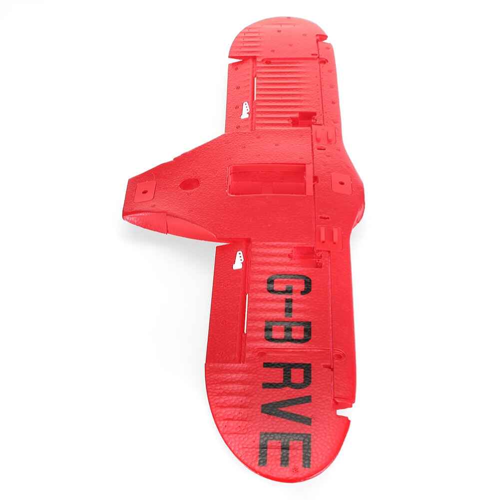 XK A300-Beech D17S 550mm RC Airplane Lower Wing, EPP Material, Red/Yellow - Image 8