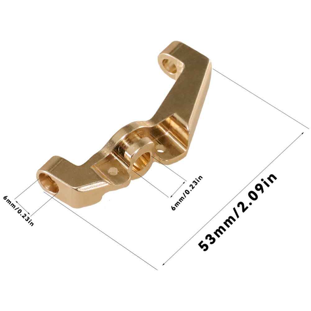 Upgraded Brass C-Type Seat for MJX 1/12 H12Y H12Y+ RC Cars, High-Precision CNC Processed, Anti-Rollover Stability - Image 5