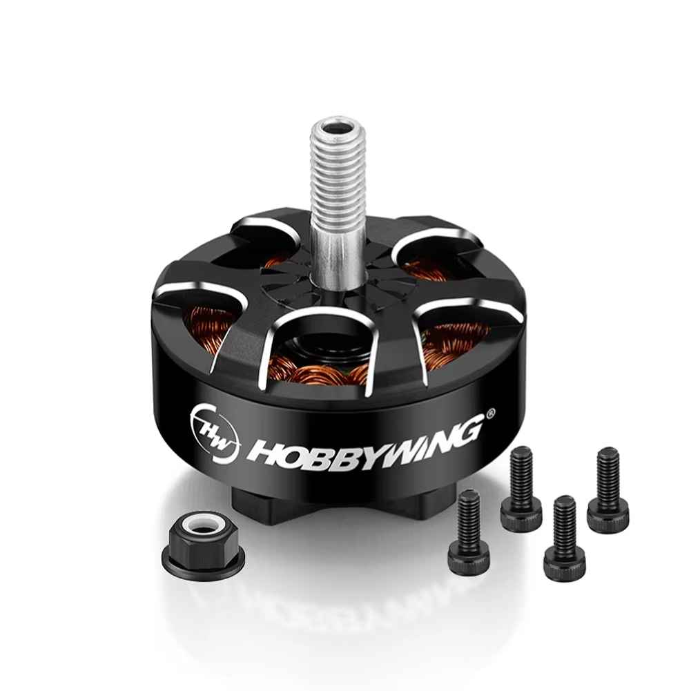 Hobbywing XRotor 2807/2812 Brushless Motor, 1300KV-1700KV, M5 Shaft, High Performance for 7 Inch FPV Drone