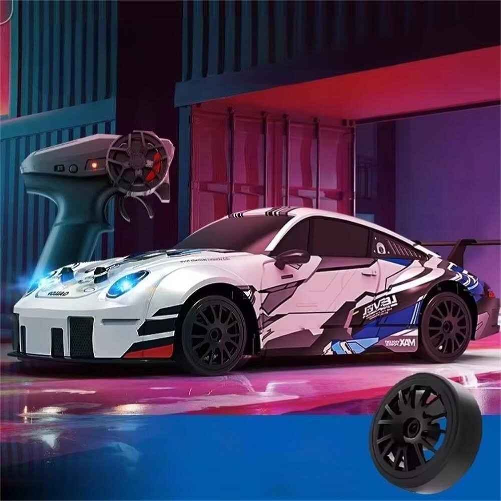 ZG UD2237A RTR 1/24 4WD Drift RC Car with LED Lights, 2.4G High-Speed Motor, On-Road Racing Vehicle for Boys, Includes Battery and Accessories - Image 2