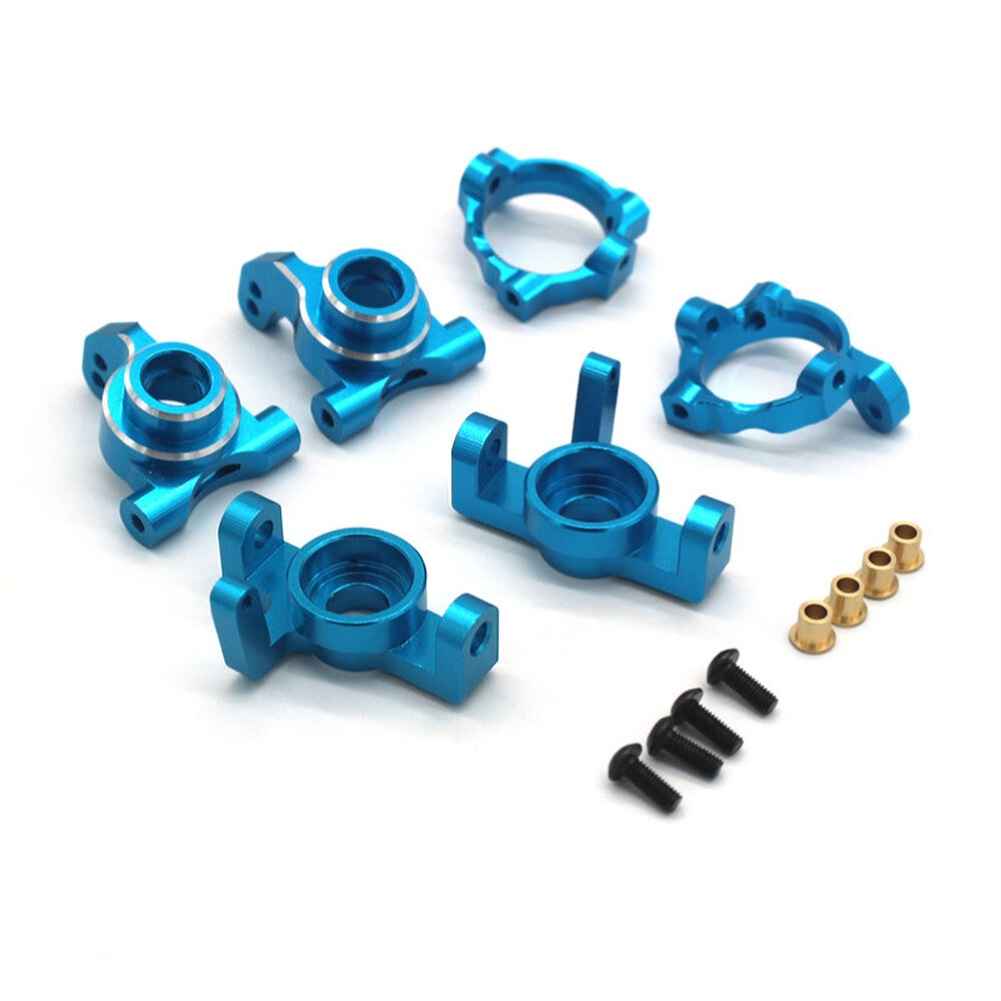 Upgraded Metal Parts Set for 1/14 ZD Racing MT16, Rlaarlo JIUSI MT14R, PT14R RC Cars - Rear Wheel Seat, Steering Cup, C Hub - Image 2