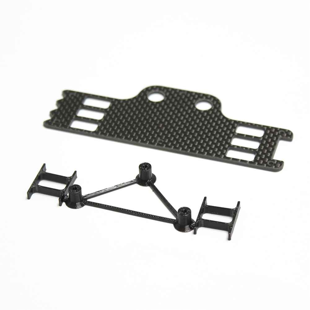 QY3D Carbon Fiber Transmitter Panel for Jumper T20/T20S T20 V2 Gemini Radio Controller, Black, 117x45x2mm - Image 2