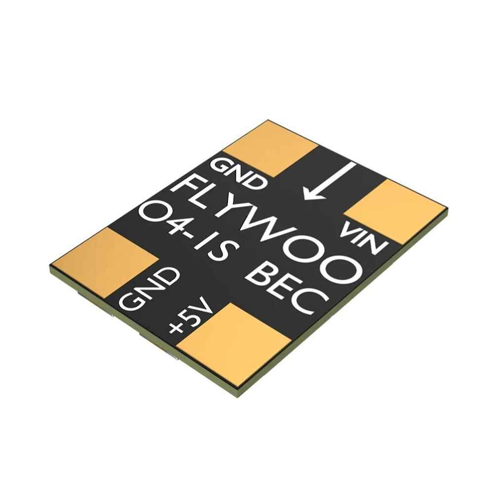FLYWOO O4 1S 5V BEC Module for 1.6-2 Inch Micro RC FPV Racing Drones, Ultra-Light 0.4g, Compatible with DJI O4 System