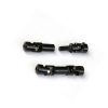 UDIRC UCX2405/UCX2405 PRO 1/24 RC Car Central Drive Shaft UCX24-P077A, Metal Black, 2PCS