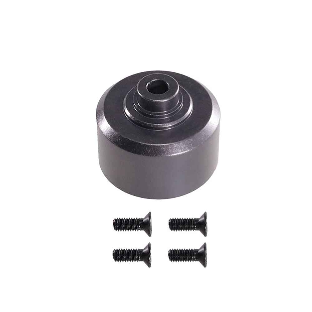 Upgraded Aluminum Differential Case Housing for MJX 1/10 10208 RC Car, Red/Blue/Titanium, 15g